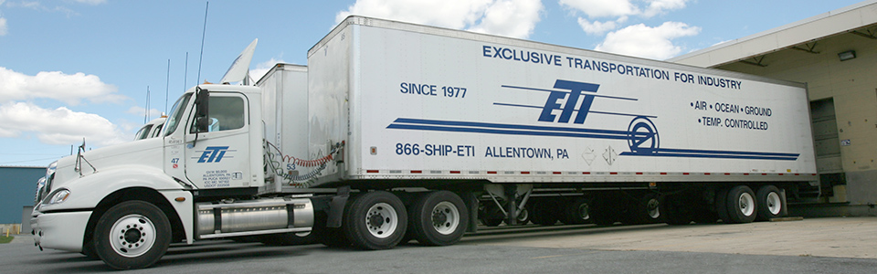 Hot Shot Trucking ETI in Allentown, PA