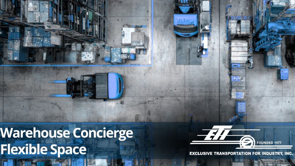 flexible space for short-term warehouse picture of a warehouse from a birds eye view
