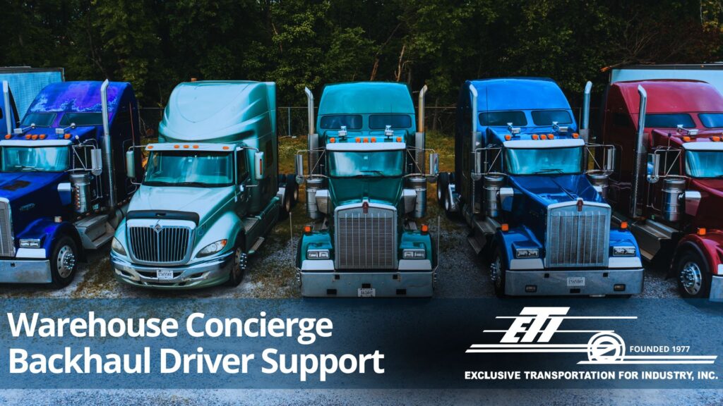 warehouse space for lease picture of back haul drivers tractor trailors