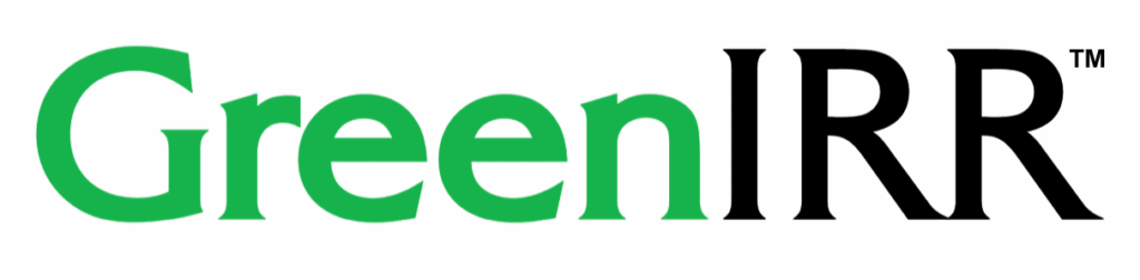 greenirr logo for sustainable trucking